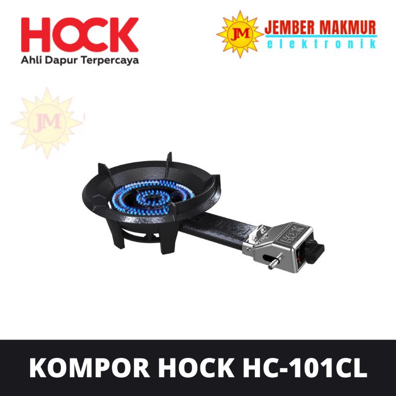 Hock Kompor Gas Cor Body Cast Iron Low Pressure HC-101CL