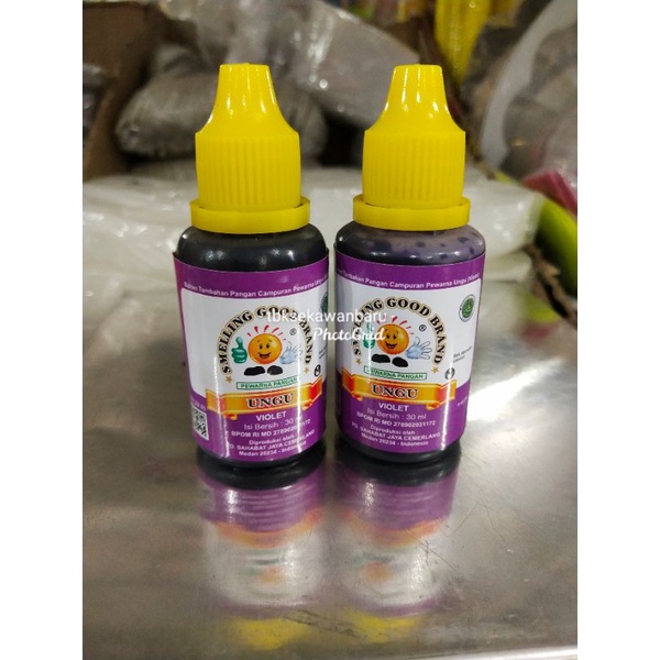 

Pewarna Makanan Cair Smelling Good (UNGU)