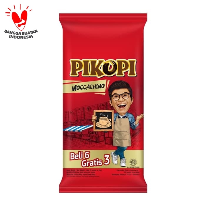 

t01thy Pikopi Kopi Moccachino (9 Sachet @20 Gram) Ds20X11