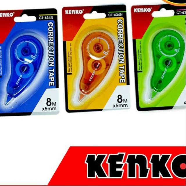 

CORRECTION TAPE KENKO 634 COLOR FULL