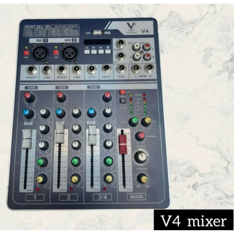 Mixer audio Vpk v4 bluetooth original Vpk v4