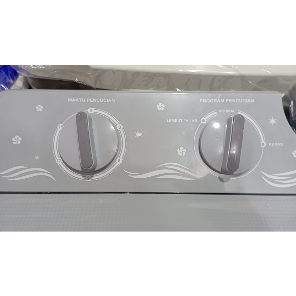 Mesin Cuci 2 Tabung Polytron PWM 9076 9 Kg Garansi Resmi Khusus Jawabarat Jabodetabek (Kota bandung dan Cimahi Bisa COD)