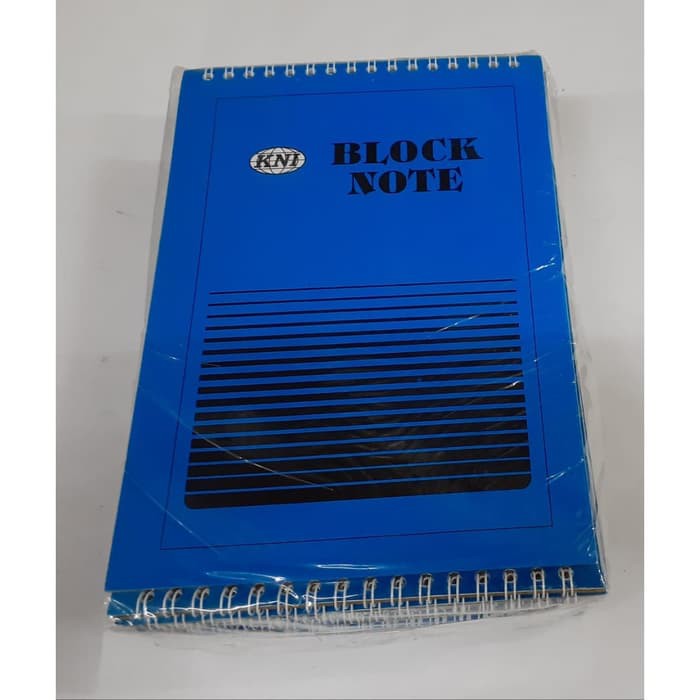 

BLOCK NOTE KNI SPIRAL NO.15 UKURAN A5 | NOTEPAD | NOTEBOOK