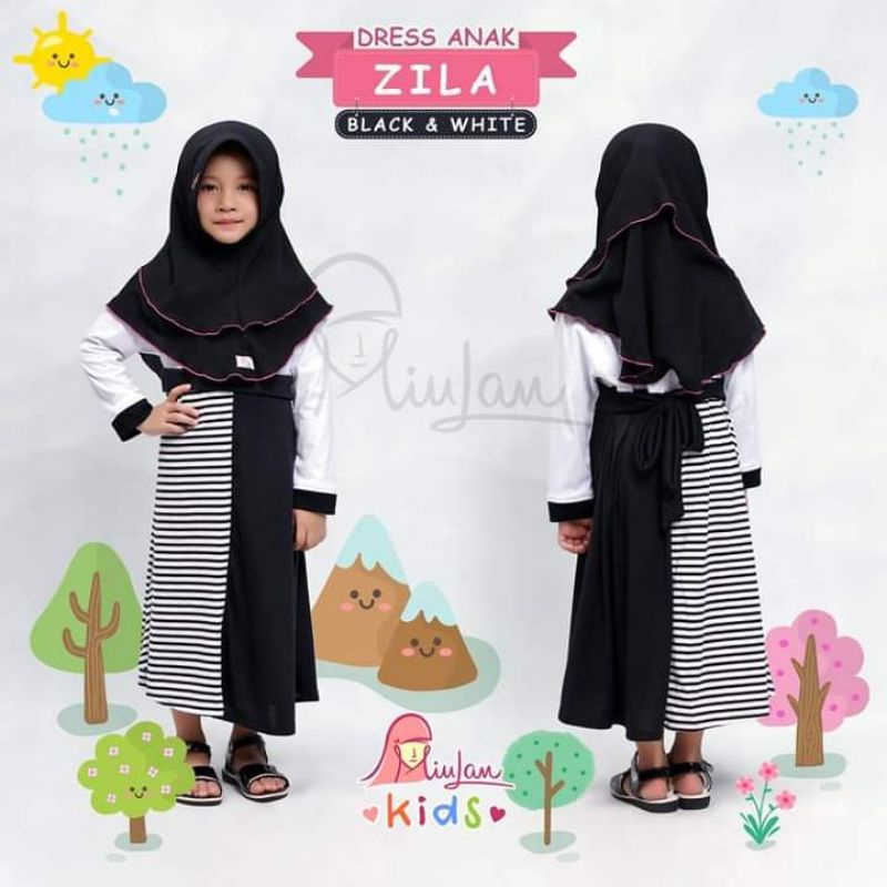 Dress Anak ZILA By Miulan Kids