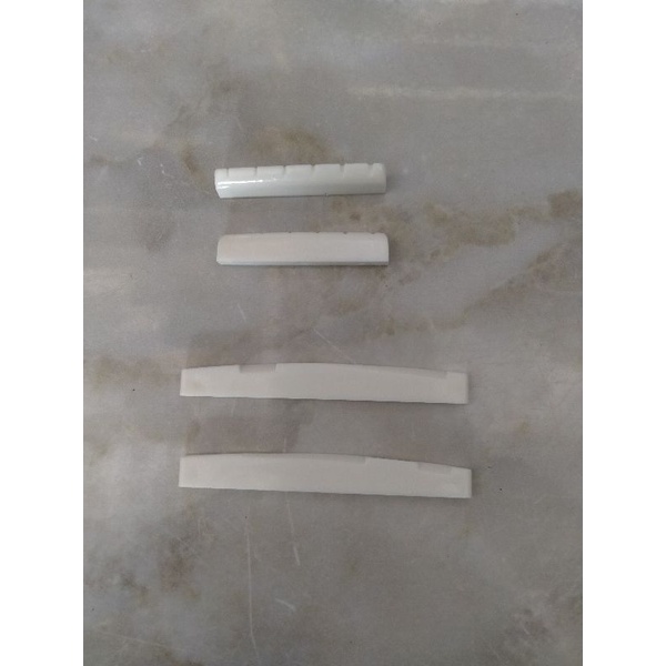Bridge Gitar Akustik strings dan Klasik nylon// Nut // Sedle // Breh Atas //Breh Bawah