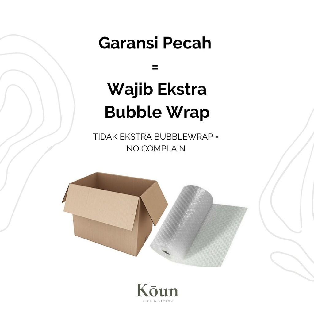 

[KOUN] Extra Bubblewrap - GARANSI PECAH GANTI - 1 Produk 1 Bubble