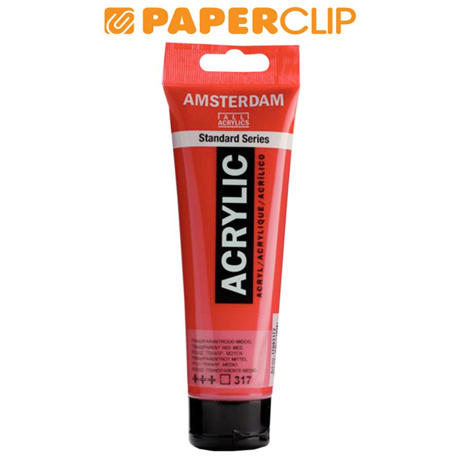 

CAT ACRYLIC AMSTERDAM 17093172AAC 120ML S1 TRANSPARAN RED MEDIUM