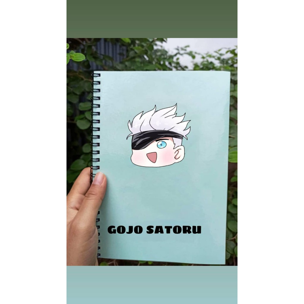 

Notebook Jujutsu Kaisen GOJU SATORU Custom Pink/Blue/Green
