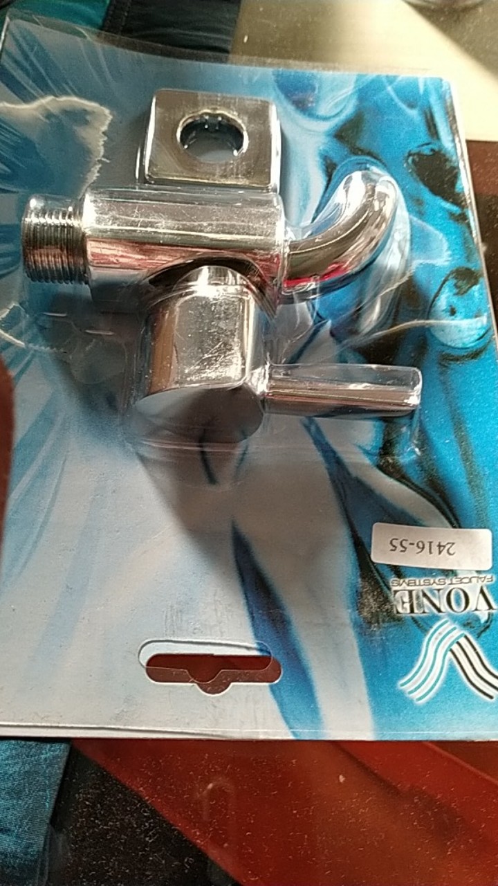 Vone 2416-55 Keran Kran Taman Air Single Wall Tembok Taman Chrome