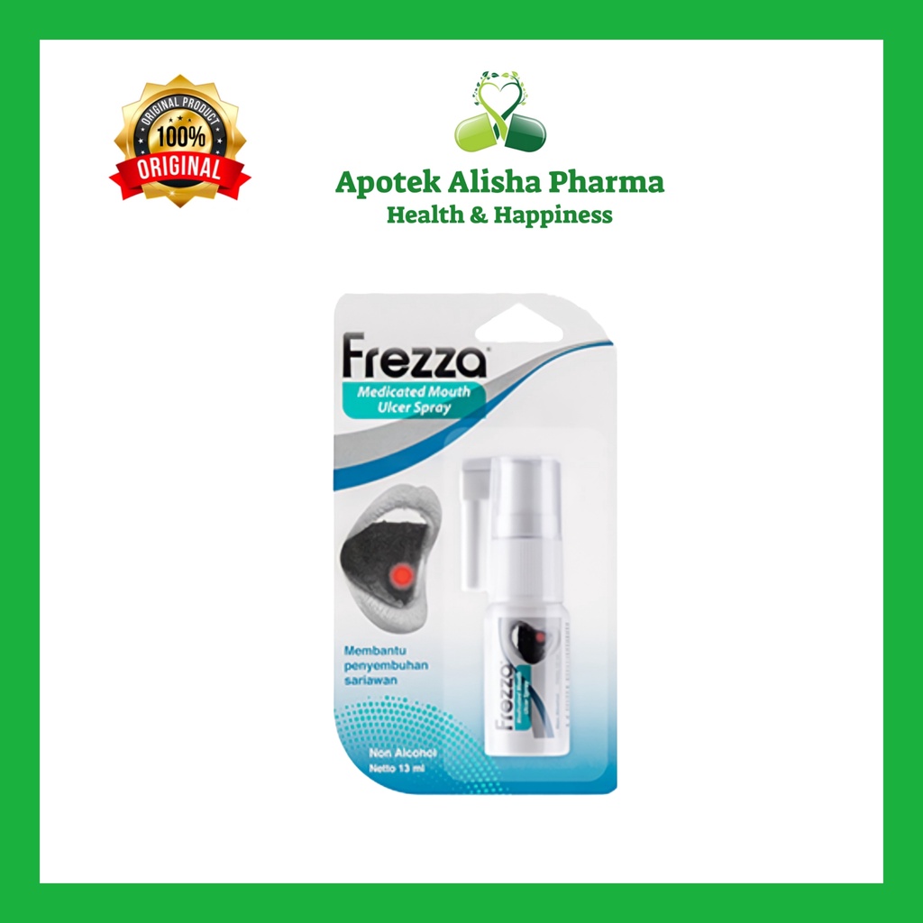 FREZZA ANTISEPTIC SPRAY - Antiseptik Penyegar Nafas