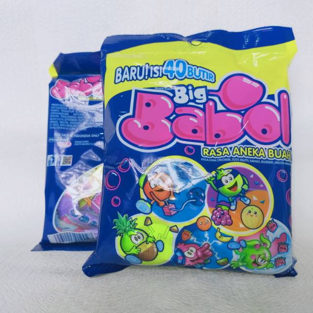 

Permen Karet Big Babol /pak @40pcs