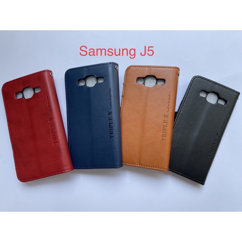 Leather Wallet Flip New Samsung J5