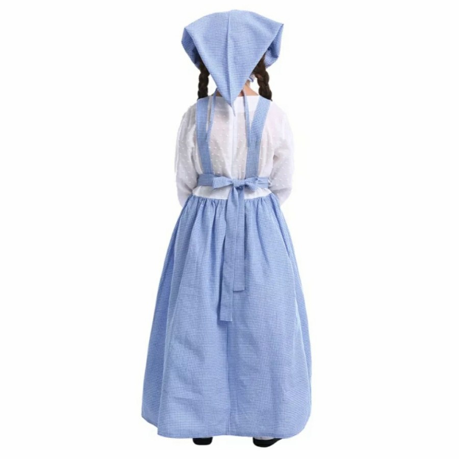European Farmer Girl Costume Kostum anak Gadis Desa Eropa Amerika