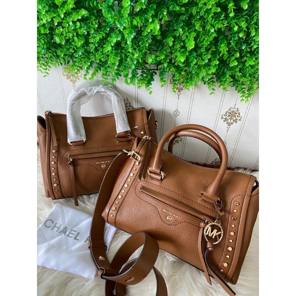 MK Carine Small satchel Luggage nwt