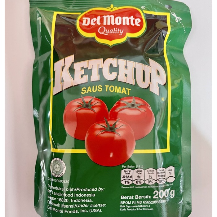 

Del monte saus tomat 200gr (delmonte)