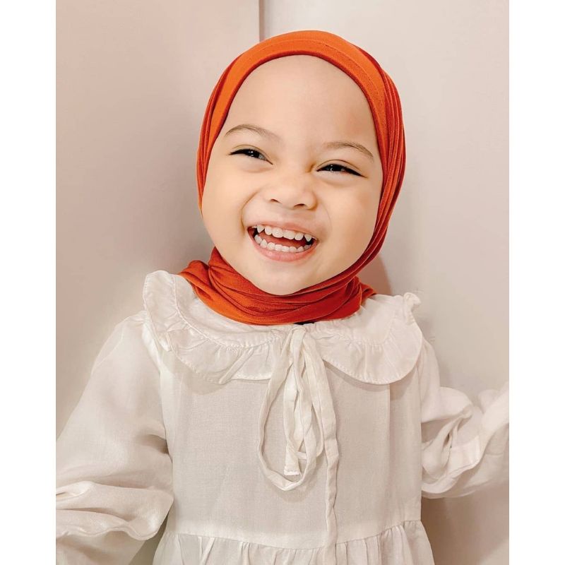 hijab anak perempuan 0-18 bulan krudung anak phastan