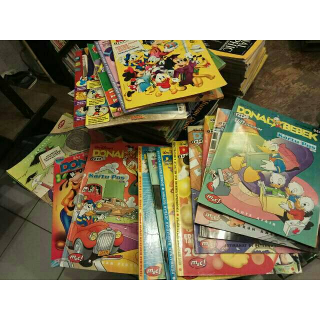 Buku Komik Majalah Anak Donal Bebek Donald Duck Bahasa Indonesia Shopee Indonesia