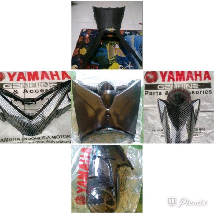 Paket carbon full body set nmax original yamaha 15 barang - HR Motoshop