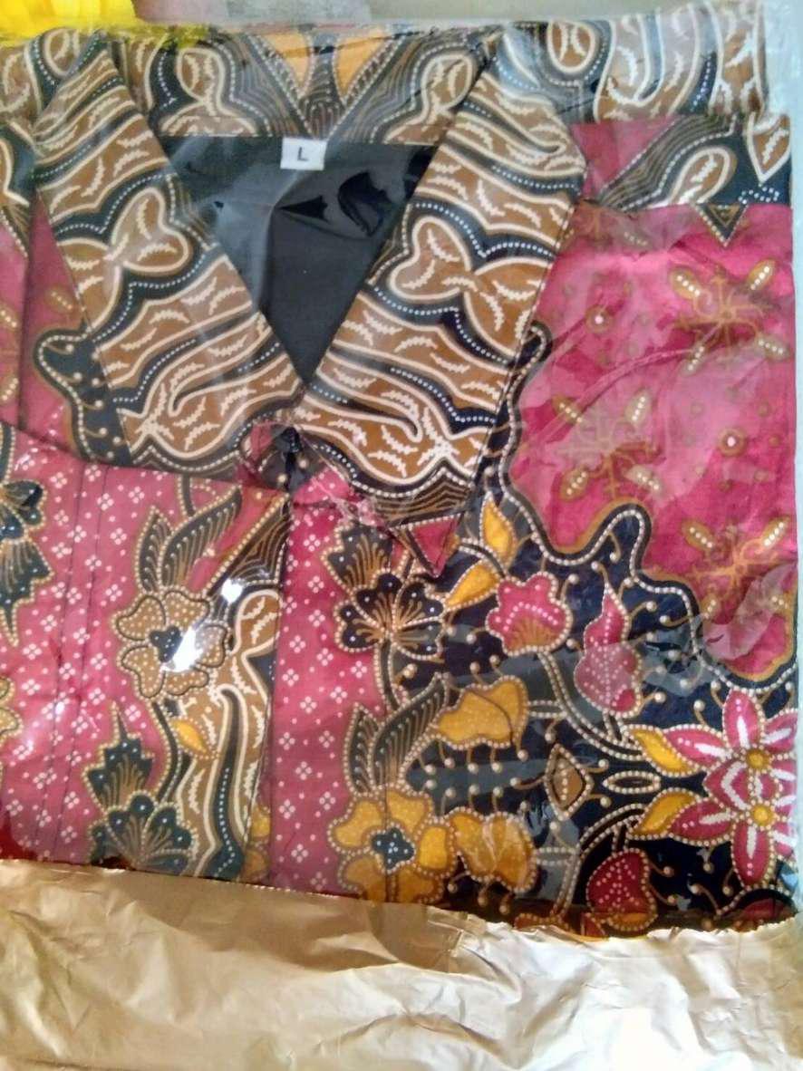 (1kg=4pcs) Kemeja Batik Lengan Panjang Batik Parang Lawasan Halus Batik Solo Seragam Batik