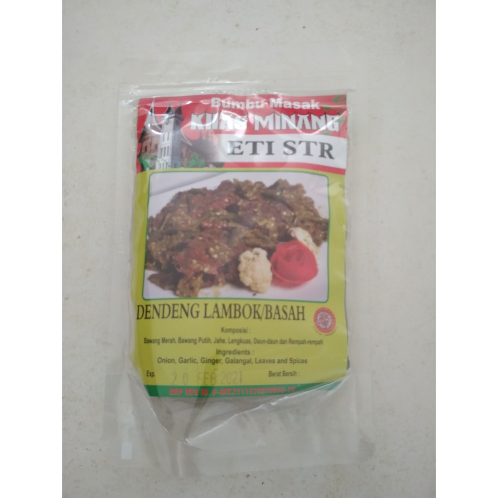 

Bumbu Masak Dendeng Balado ETI STR