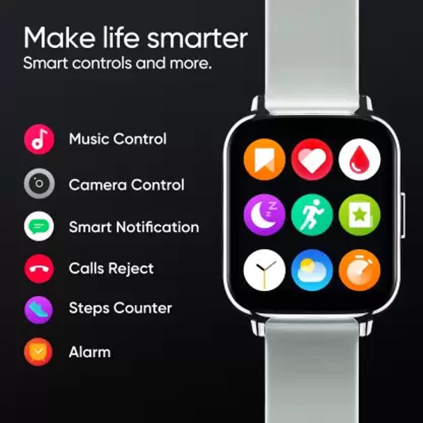 Realme Dizo Techlife New Watch 2 Smartwatch Waterproof Swimming