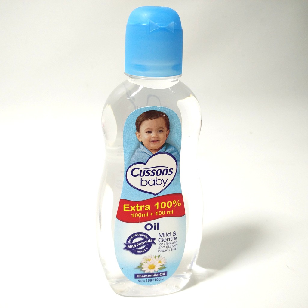 CUSSONS BABY OIL 200ML 100 ML + 100 ML | 50 ML + 50 ML CUSSON OIL