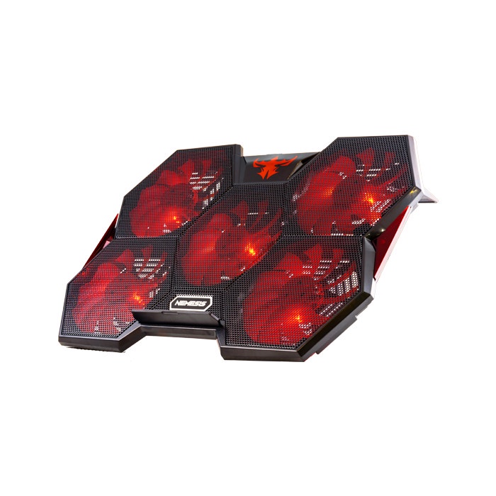 Cooling Pad NYK Nemesis X2 X-2 Alien With 5 Fan - Gaming Cooler Pad