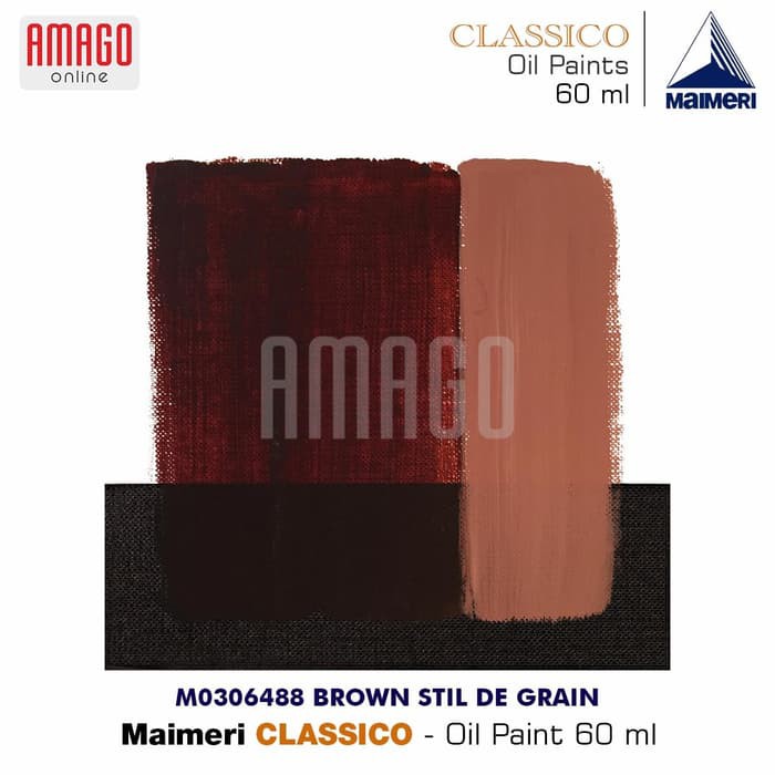 MAIMERI CLASSICO - OIL PAINT - BROWN STIL DE GRAIN - 60ML - M0306488