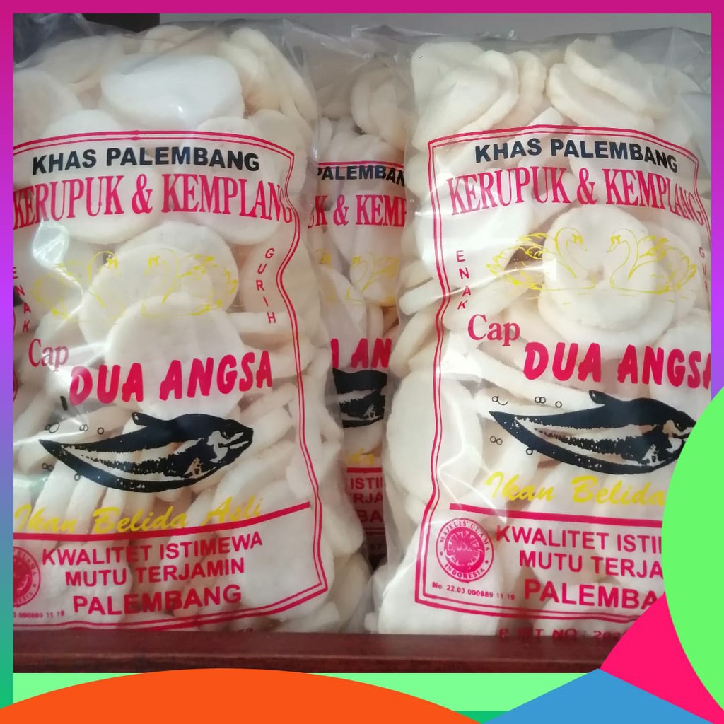 

Kemplang Palembang Dua Angsa 500 Gram Kualitas No.03 Asli PaLembang