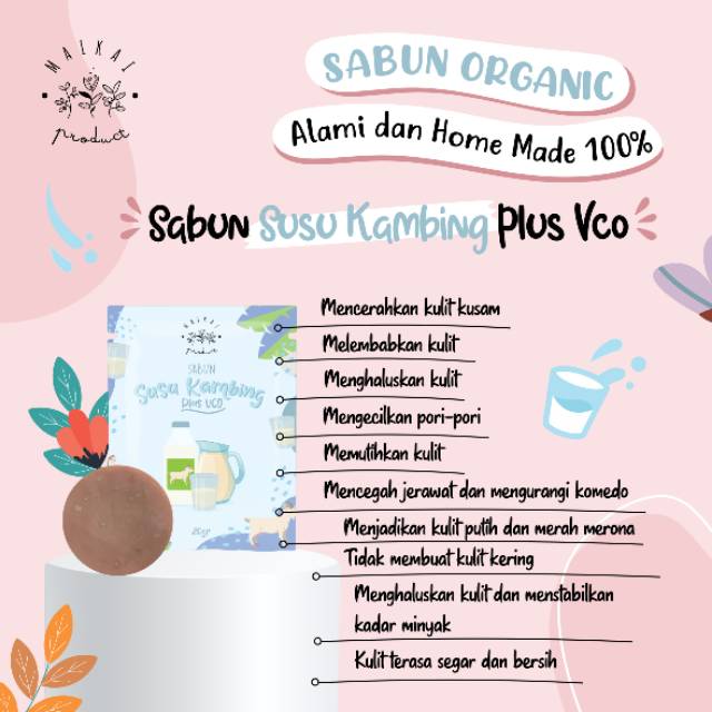

SABUN ORGANIK SUSU KAMBING