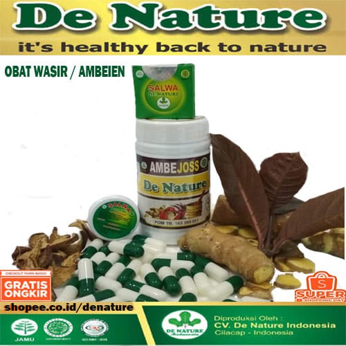 Obat Wasir Ampuh Herbal Asli PT. De Nature Indonesia