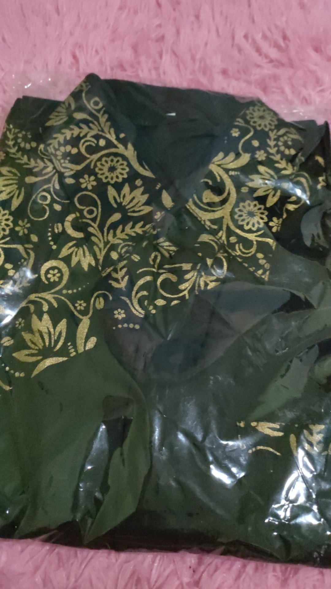 Kombinasi Kemeja Batik Sopal Lengan Panjang Clrt M L Xl