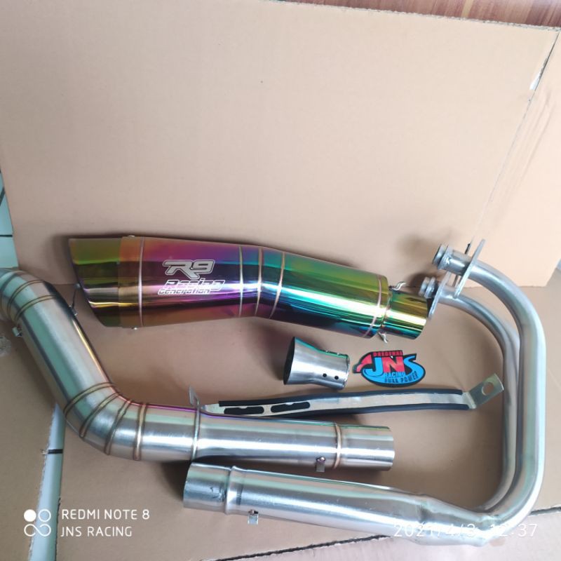 KNALPOT R9 H2 R25 CBR250RR NINJA 250 R FI RR MONO