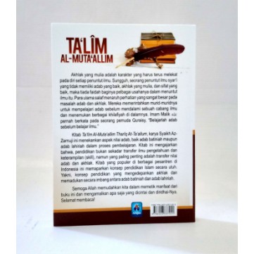 Ta'lim Al Muta'alim Adab Penuntut Ilmu - Pustaka Arafah