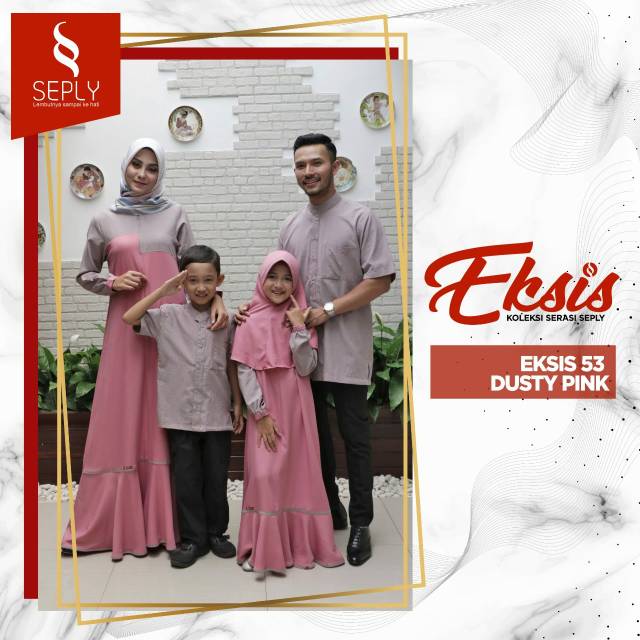 Seply eksis 53 dusty pink/Gissel 140