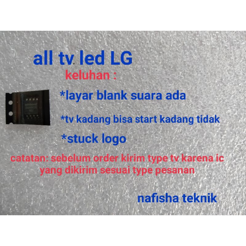 ic eeprom all tv led LG/ ic eeprom all tv led LG