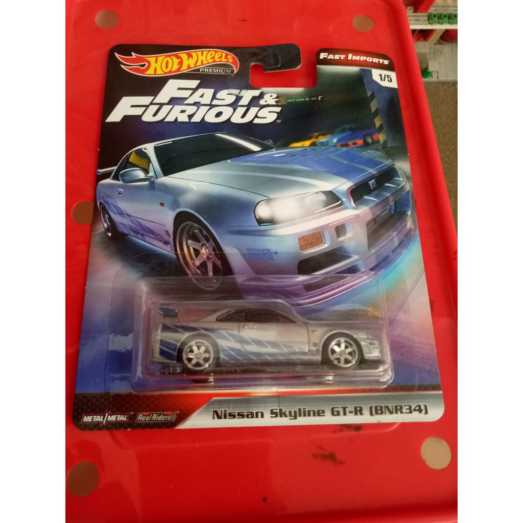 jual hot wheels nissan skyline r34