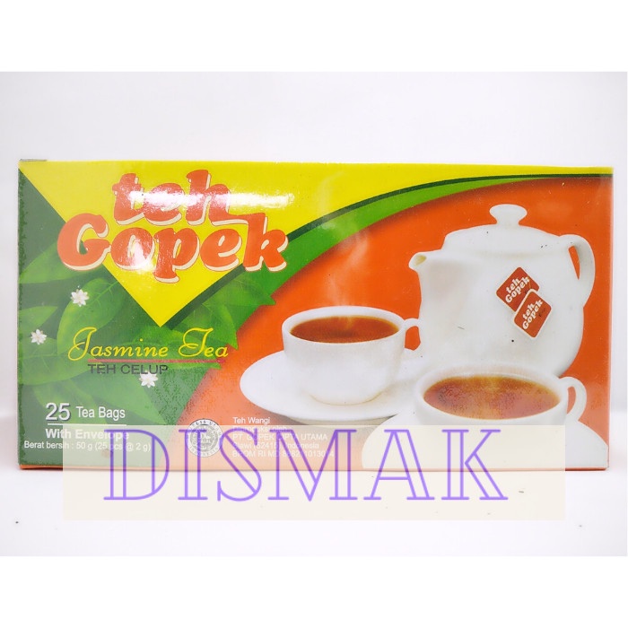 

Teh-Daun- Teh Gopek Celup Amplop (Tbja) -Daun-Teh 800 Teh-Makanan-Minuman