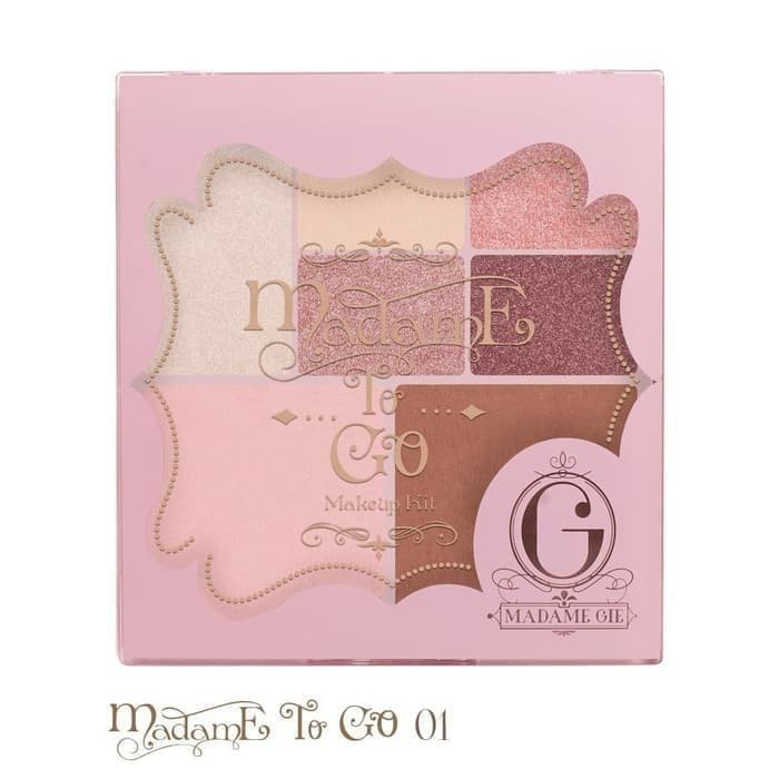 MADAME GIE TO GO/ FACE PALLETE / MAKE UP TRAVEL KIT