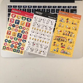  Stiker  Desain Snoopy Lucu  Gaya Jepang Korea  Untuk Buku 