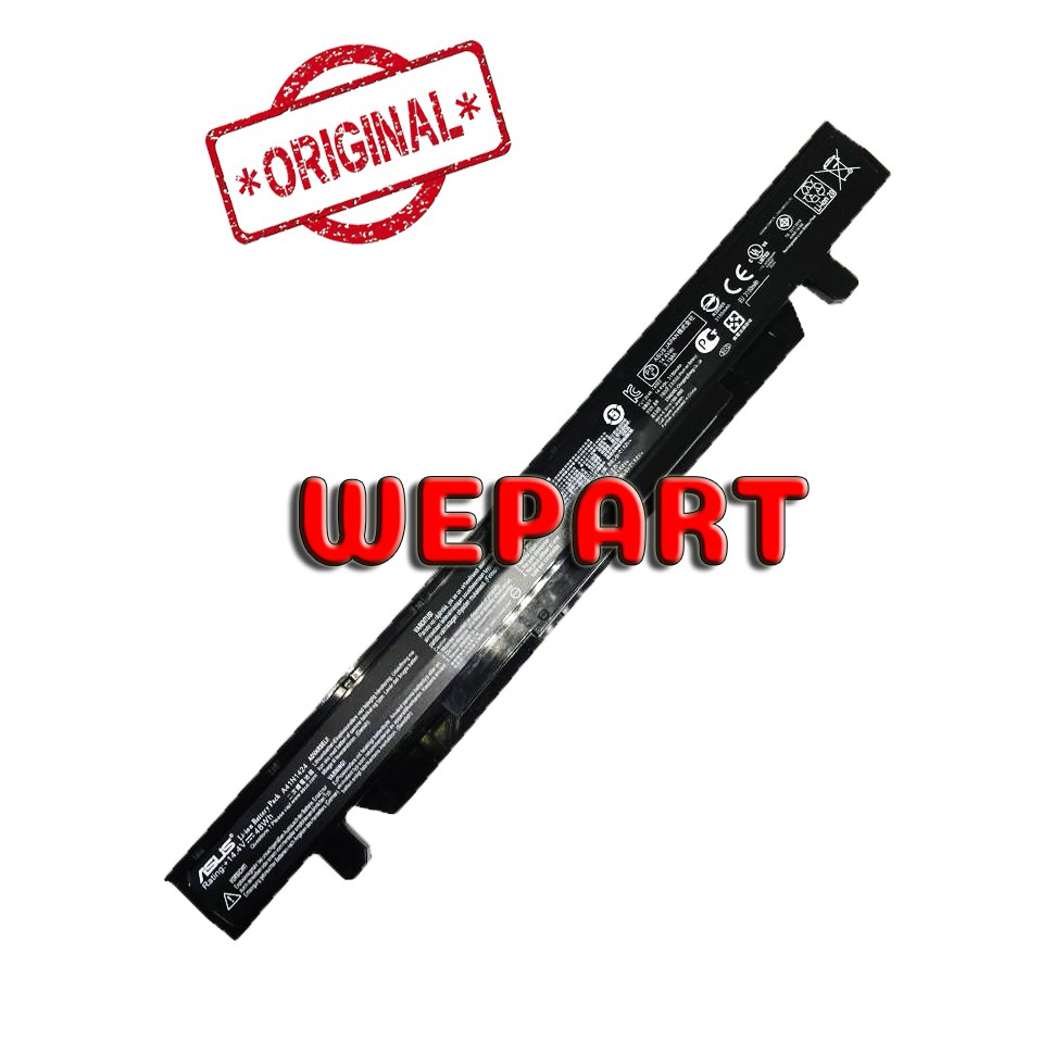 Baterai Original Asus ROG GL552 GL552J GL552 GL552JX ZX50 ZX50J ZX50JX ZX50V ZX50VW GL552V A41N1424