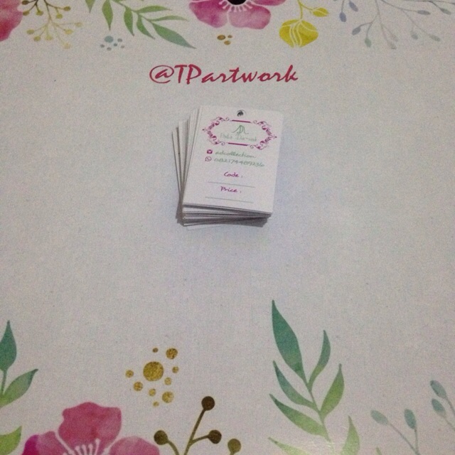 

Hang Tag / Price Tag / Label Tag