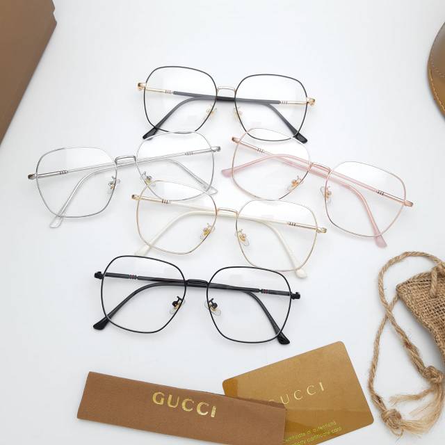 KACAMATA ANTIRADIASI NORMAL,MINUS,CYLINDER GUCCI 6238