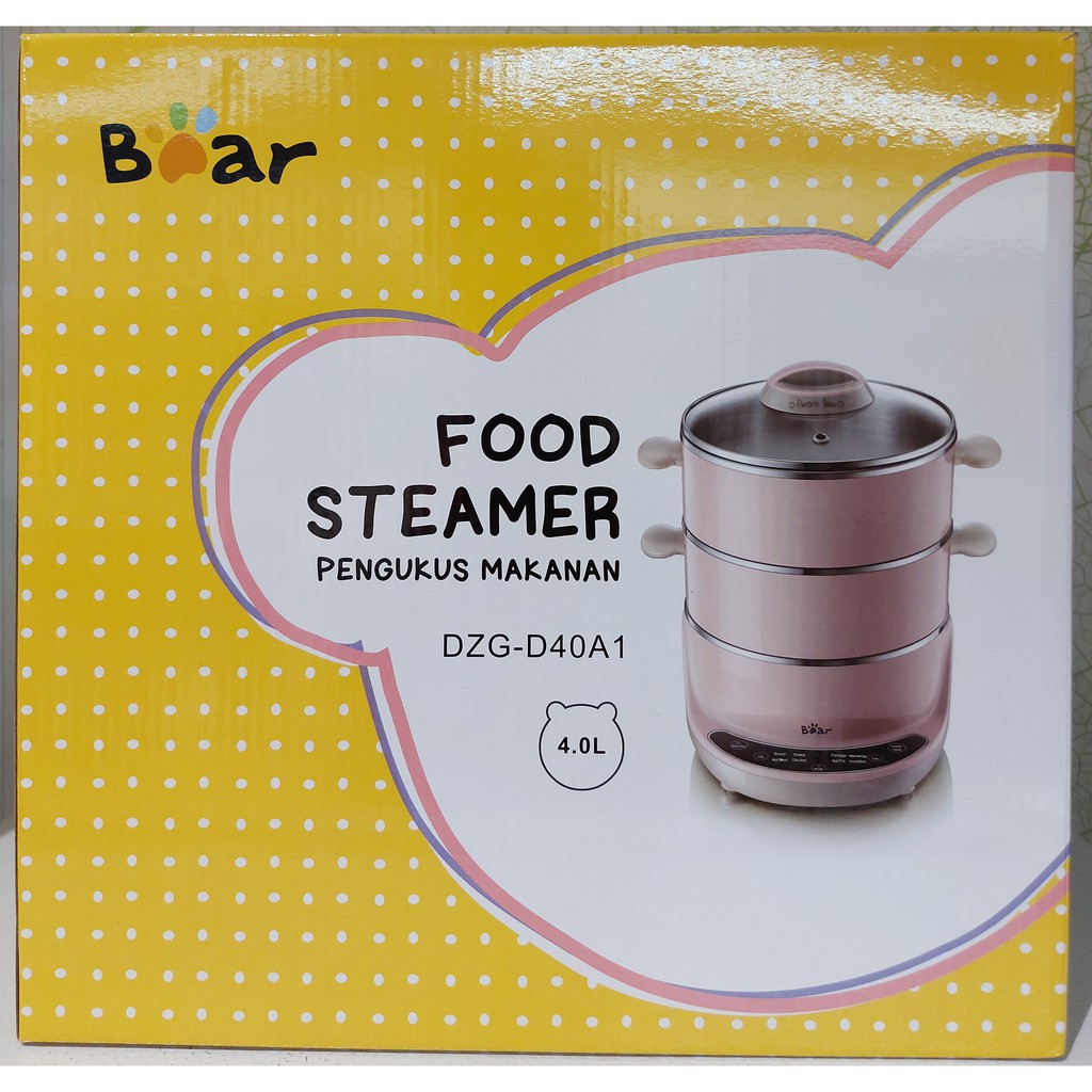 PENGUKUS MAKANAN SERBAGUNA SS / FOOD STEAMER 4 LTR / PENGHANGAT MAKANAN