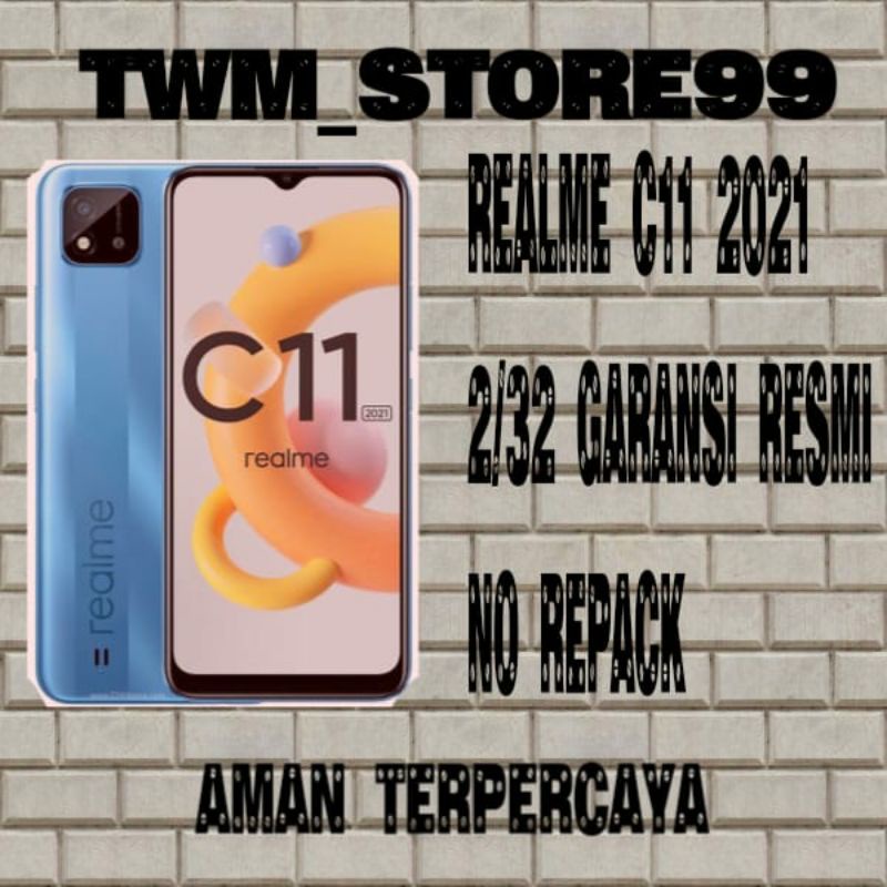 realme c11 2 32 garansi resmi no repack
