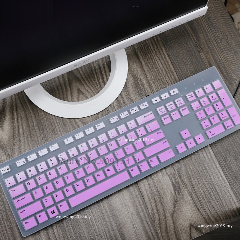 Skin Cover Keyboard Bahan Silikon Untuk Dell Inspiron Desktop OptiPlex 3050 5250 Kb216 3459 3277 3475 3670 5477 3264