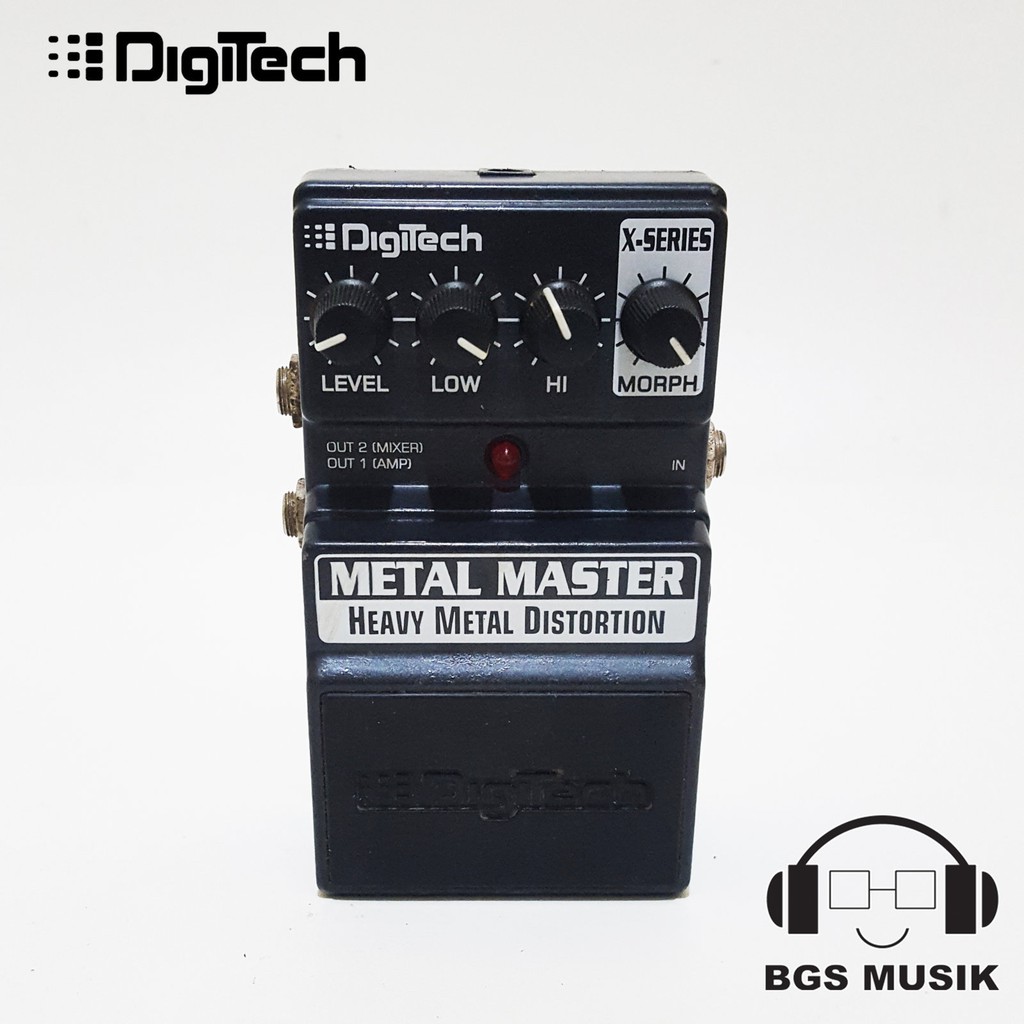 Efek Digitech Metal Master Not Boss Metalzone MT2 BD2 DS1 SD1 ML2 PS6