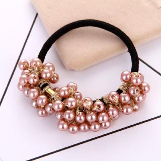 Ikat Rambut Mutiara Bahan Karet Gaya Korea Untuk Wanita Ikat Rambut Mutiara Bahan Karet Gaya Korea Untuk Wanita