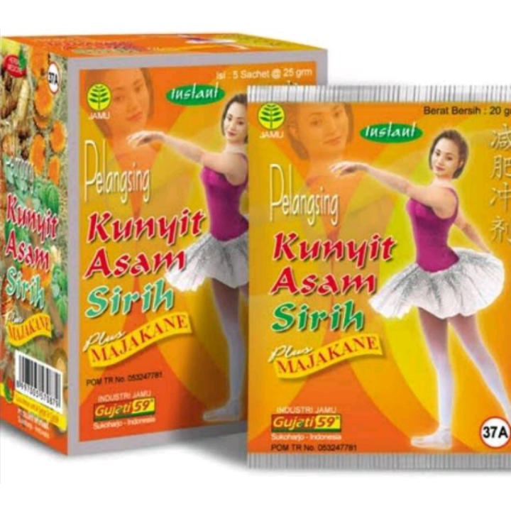 

Kunyit Asam Sirih + Makani Gujati isi 5 sachet