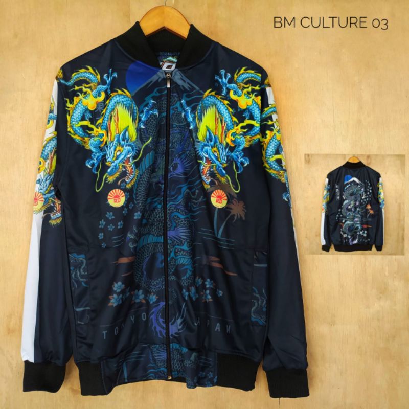Jaket SUKAJAN Jaket Yakuza jepang culture bomber